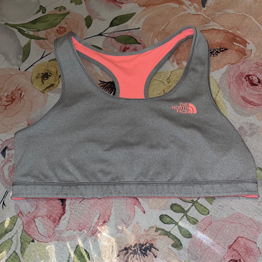 Reversible sports bra